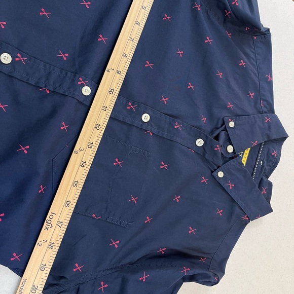 Prince and Fox Men’s Nautical Button Down Shirt. Small - Picture 7 of 9